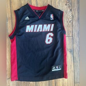 NBA Adidas LeBron James Miami Heat Youth Jersey
 Youth Medium